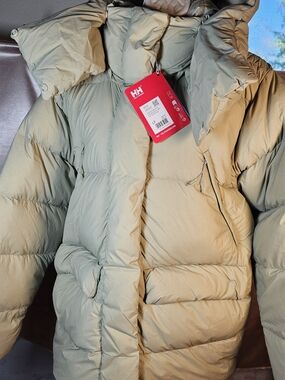 Helly Hansen Inspire 800 Fill Down Puffer Coat Women's XL Light Lav NWT